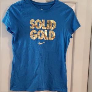 Nike solid gold
